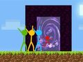ゲームスティックマンパルクールスカイランドオンライン