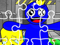 ゲーム虹の友達の漫画のジグソー パズル オンライン