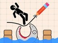 ゲームスティックマンを描いて救えオンライン