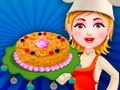 ゲームママのレシピでアップルケーキを焼くオンライン