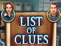 ゲーム手がかりのリスト オンライン