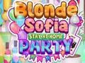 ゲームブロンド ソフィア ステイ ホーム パーティー オンライン