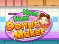 ゲームNom Nom ドーナツメーカー オンライン