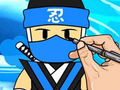 ゲームつまずく男の塗り絵 オンライン