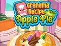 ゲームおばあちゃんのレシピ アップルパイ オンライン