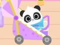 ゲーム世話をする赤ちゃんパンダの男の子 オンライン