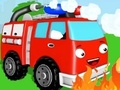 ゲーム塗り絵: 消防車 オンライン