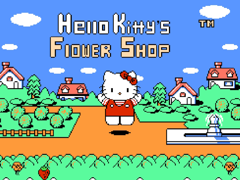 ゲームハローキティノーハナバタケオンライン