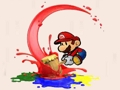 ゲームマリオラッシュ塗り絵 オンライン