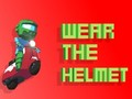 ゲームヘルメットを着用するオンライン