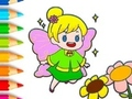 ゲーム塗り絵: 妖精 オンライン