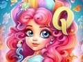 ゲーム塗り絵: 文字 Q オンライン