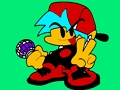 ゲームフライデーナイト・ファンキンの塗り絵 オンライン