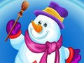 ゲーム雪だるまのドレスアップ オンライン