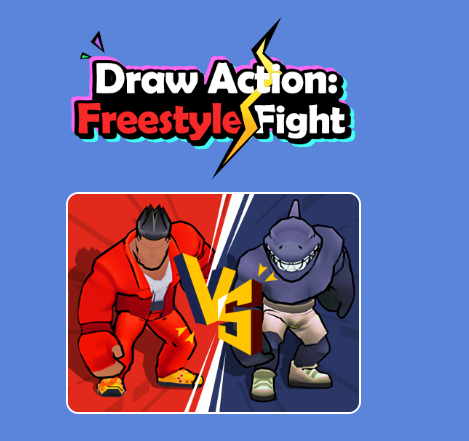 ゲームアクション描画: フリースタイル レスリング オンライン