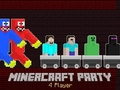 ゲームマインクラフト パーティー 4 プレイヤー オンライン