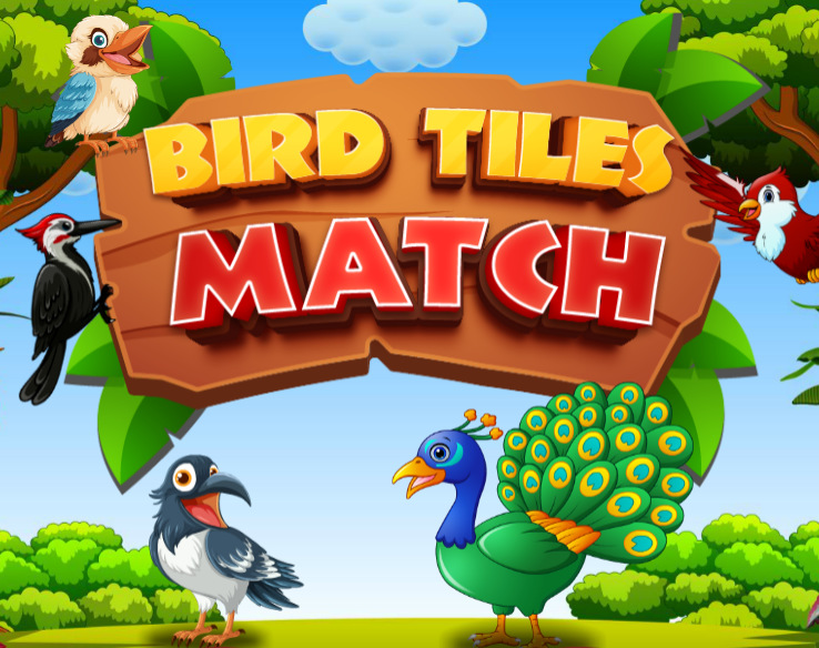 ゲーム鳥タイルマッチ オンライン