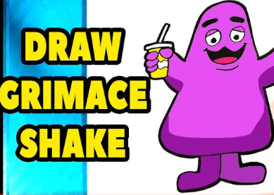 ゲームGrimace Shake: 描いて消す オンライン