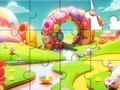 ゲームジグソーパズル: キャンディワールド オンライン