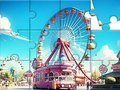 ゲームジグソーパズル: 遊園地 オンライン