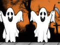 ゲームハロウィンのゴーストスカルを探す オンライン