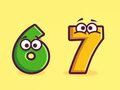 ゲーム塗り絵: 番号 6-7 オンライン