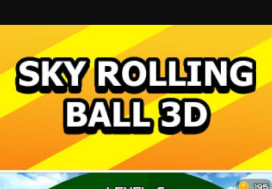 ゲームスカイ スタント ローリング ボール 3D オンライン