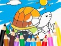 ゲーム塗り絵: サニータートル オンライン