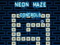 ゲームネオン迷路コントロール オンライン