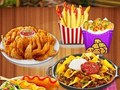 ゲーム屋台の食べ物 揚げ物 オンライン