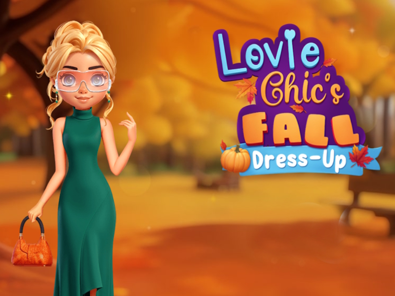 ゲームLovie Chicの秋のドレスアップオンライン