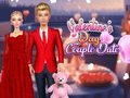 ゲームバレンタインデーのカップルデート オンライン