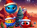 ゲームクリスマスラッシュ：レッドボールとフレンドボール オンライン