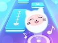ゲーム音楽猫！ピアノタイルゲーム3Dオンライン