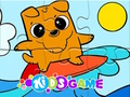 ゲームジグソーパズル: 海でサーフィン オンライン