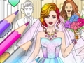ゲームウェディングぬりえドレスアップゲーム オンライン