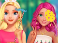 ゲームBFF イースター フォトブース パーティー オンライン