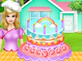 ゲームフェリシアシェフのレインボーケーキ オンライン