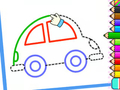 ゲーム幼児の絵: かわいい車 オンライン