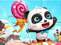 ゲームジグソーパズル: パンダ キャンディ ワールド オンライン