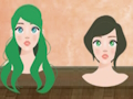 ゲームバーの中にある美女 メイクアップガールの救出 オンライン