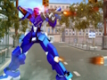 ゲーム米国警察ロボットの変身: ロボット格闘ゲーム オンライン