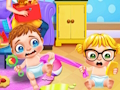 ゲーム生まれたばかりの双子の赤ちゃんのケア オンライン