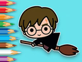 ゲーム塗り絵: フライング ポッター オンライン