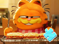 ゲームジグソーパズル: ガーフィールドとラザニア オンライン
