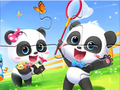 ゲームジグソーパズル: 赤ちゃんパンダの春のお出かけ オンライン
