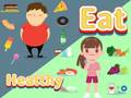 ゲームキッズクイズ: 健康的な食事 オンライン
