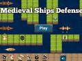 ゲーム中世の船の防御 オンライン