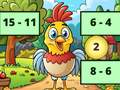 ゲーム減算: 鳥の画像を明らかにする オンライン