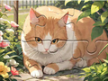 ゲームジグソーパズル: 猫の庭 オンライン